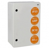 Щит антивандальный навесной  TDM GRP ЩПМП-4-0 (800х500х270) с монтажной панелью IP55 IK08 -50С/+70С