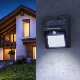 Светильник фасадный ЭРА с датчиком движения, на солнечной батарее ERAFS064-04