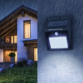 Светильник фасадный ЭРА с датчиком движения, на солнечной батарее ERAFS064-04