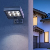 Прожектор с датчиком движения ЭРА на выносной солнечной батарее ERAFS024-07