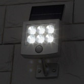 Прожектор с датчиком движения ЭРА, на солнечной батарее ERAFS048-08