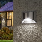 Подсветка фасадная ЭРА Хром, на солнечной батарее ERAFS024-38