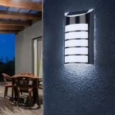 Подсветка фасадная ЭРА Сталь, на солнечной батарее ERAFS024-40