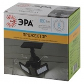 Светильник фасадный ЭРА с двумя световыми панелями на солнечной батарее, 2х24 LED, 180lm ERAFS020-41