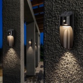 Подсветка фасадная ЭРА Призма с датчиком движения, 12 LED 25 lm ERAFS050-43