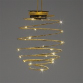 Садовый светильник ЭРА подвесной Спираль на солнечной батарее, 16 см ERASF024-28