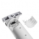 Колодка электрическая на 3 розетки 16А с заземлением и шторками белая Комфорт, Legrand