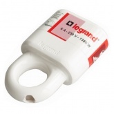 Розетка Legrand без заземления 6А с кольцом белая