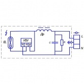 Консольный светильник Galad Пегас ЖКУ02-100-003 100 Вт Е40 IP53 со стеклом под лампу ДНАТ