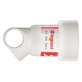 Розетка Legrand с заземлением 16А с кольцом белая