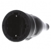 ABL Розетка кабельная с/з, резиновая, 16A, 2P+E, 250V, IP44, для кабеля сечением 1,5 мм2 (черный)