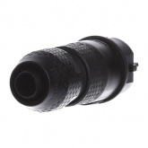 ABL Вилка с/з, резина+полиамид, водо- и пылезащищенная IP54, 16A 250 до 3x2,5 (чёрный/чёрный)