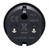 Съемный фонарик Legrand с функцией аварийного светильника 230В - 0,06Вт черный