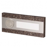 Кнопка звонка Zamel 1-я декоративная прямоугольная