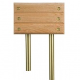 Накладка Zamel дуб светлый