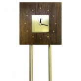 Накладка часы дуб Zamel темный для трубных гонгов GRS-941 и GNS-944