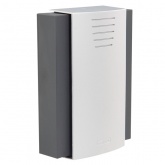 Дверной звонок Zamel Ларго серебро/антрацит,