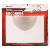 Дверной звонок Zamel Рекордер, с возможностью записи и регулятором силы звука,