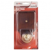 Дверной звонок Zamel Ретро с регулятором силы звука,