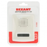 Дверной звонок электрический Rexant RX-220