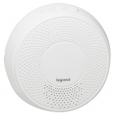 Звонок беспроводной двойной Legrand звонки Премиум DC 4,5В + Комфорт AC 220В, белый