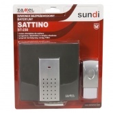 Беспроводной дверной звонок Zamel Саттино 8 мелодий, 100м,