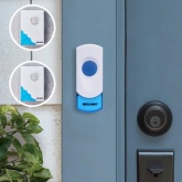 Беспроводной дверной звонок Rexant RX-5 два звонка с одной кнопкой IP44