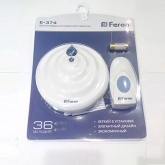 Беспроводной дверной звонок Feron E-374 36 мелодий, 80м
