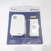 Беспроводной дверной звонок Feron E-372 36 мелодий, 80м