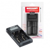 Универсальное зарядное устройство для 2-х аккумуляторов с жк дисплеем