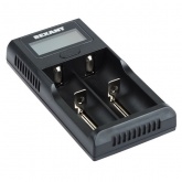 Универсальное зарядное устройство для 2-х аккумуляторов с жк дисплеем