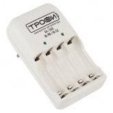 Зарядное устройство TR-120 для 2 или 4 аккумуляторов АА и ААА, 300мА для АА и 180мА для ААА 018483