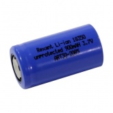 Аккумулятор Rexant Li-ion 18350 unprotected 900 mAH 3.7V