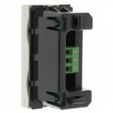 Розетка 3,5 мм Legrand Mosaic винтовое соединение LCS2 1 модуль белая