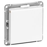 Розетка с заземлением со шторками SE W59 16А Aqua IP44, белый