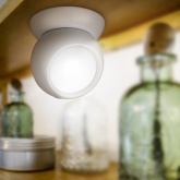 Фонарь ЭРА пушлайт SB-801 Сфера-1 5W COB, батареи 3xAAA, магнит