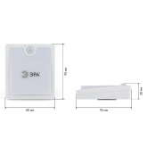 Фонарь ЭРА SB-701 пушлайт + датчик диммер, датчик света, батареи 3хAAA