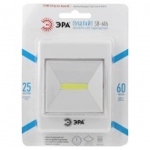 Фонарь ЭРА SB-606 пушлайт кликер COB, батареи 3xAAA, скотч