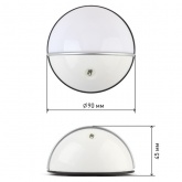 Фонарь пушлайт SB-603 Луна-3 сенсор, батареи 3xAAA, белый ЭРА