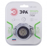 Фонарь налобный ЭРА GB-603 14LED, 3xAAA, 4 режима, черный