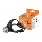 Фонарь налобный аккумуляторный TDM 5W 1LED CREE Li-Ion 2x18650 2Ah фокусировка луча