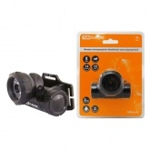 Фонарь налобный светодиодный 1W 1LED 60Lm/W IP54 батареи типа 3*ААА (в комплект не входят) TDM