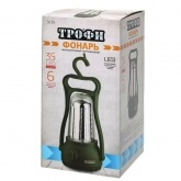 Фонарь Кемпинг TK35 Трофи аккумулятор 4V3Ah, 35LED, зарядное устройство 220V