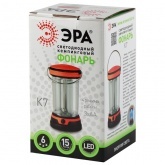 Фонарь ЭРА Кемпинг K7 6LED, батареи 3хAA, 4 режима