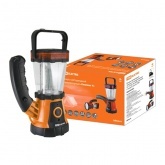 Фонарь светодиодный TDM Кемпинг 4 аккумуляторный 24+19LED 44Lm/W 3 режима с поворотной ручкой