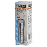 Фонарь TM12-BL Трофи 12LED, алюминиевый, батареи 3хААА