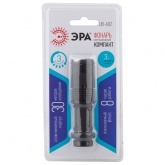 Фонарь ЭРА UB-602 серия Компакт 3W батареи 1xAA, алюминиевый, регулировка фокуса, 3 режима, прищепка