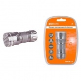 Фонарь светодиодный Металл 21LED 63Lm/W батареи типа 3xAAA (в комплект не входят) TDM