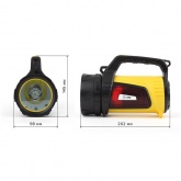 Фонарь прожектор ЭРА PA-701 “Практик“ 5W, 3Ah литий, 3 режима