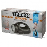 Фонарь прожектор Трофи TSP12 аккумулятор 4V 1.8Ah, 12+18LED, зарядное устройство 220V
